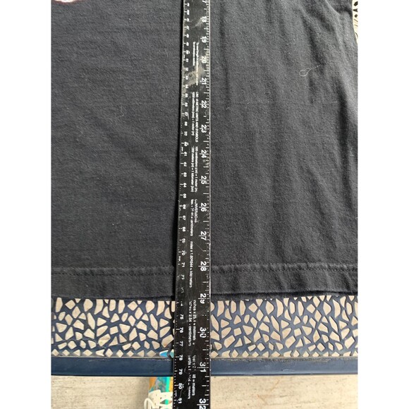 Vintage Y2K Tribal Graffiti skull Skateboard Street Style T-shirt Size XL - Picture 6 of 6